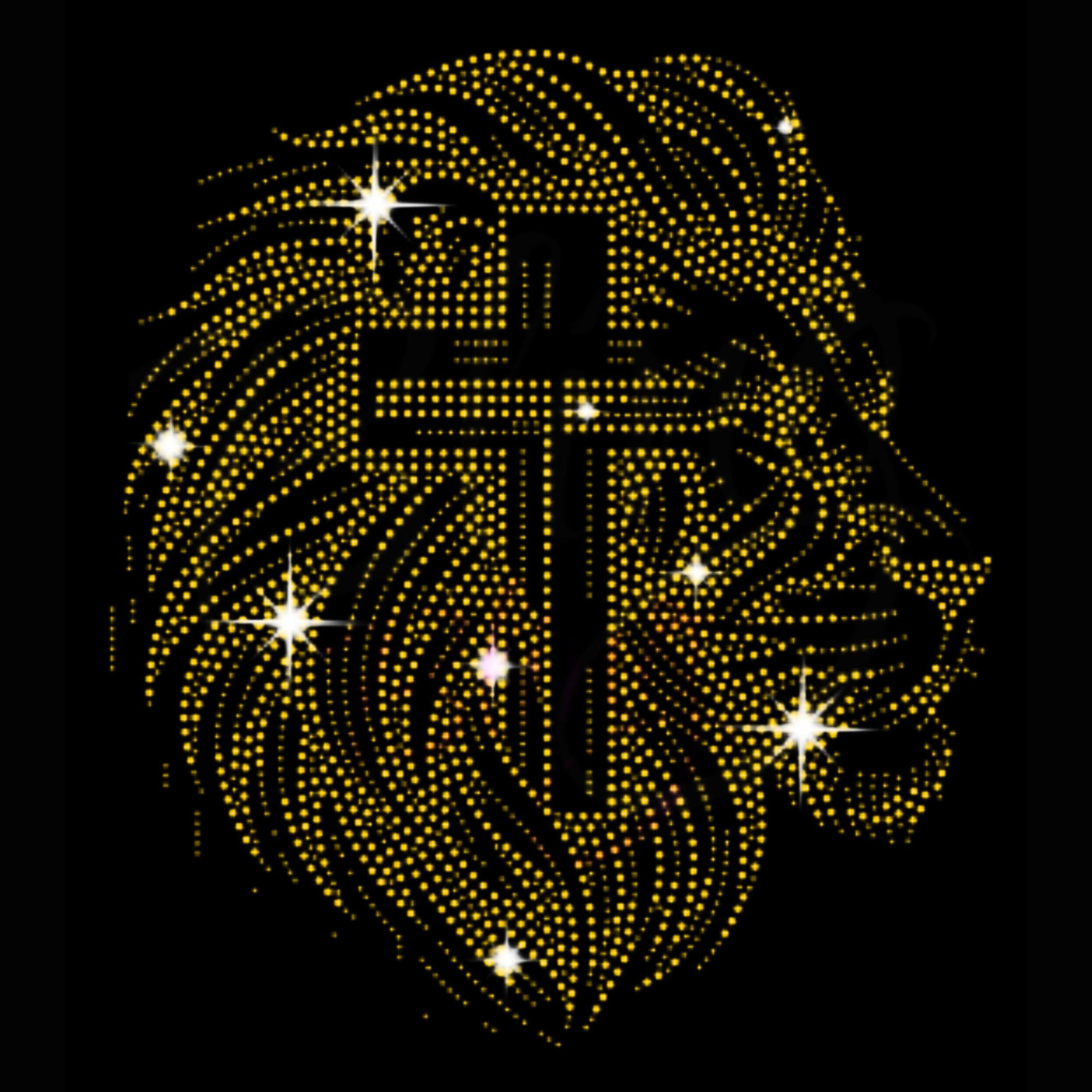 Lion of Judah Cross GOLD