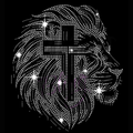 Lion of Judah Cross GOLD (SILVER)