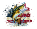 American Flag Bass