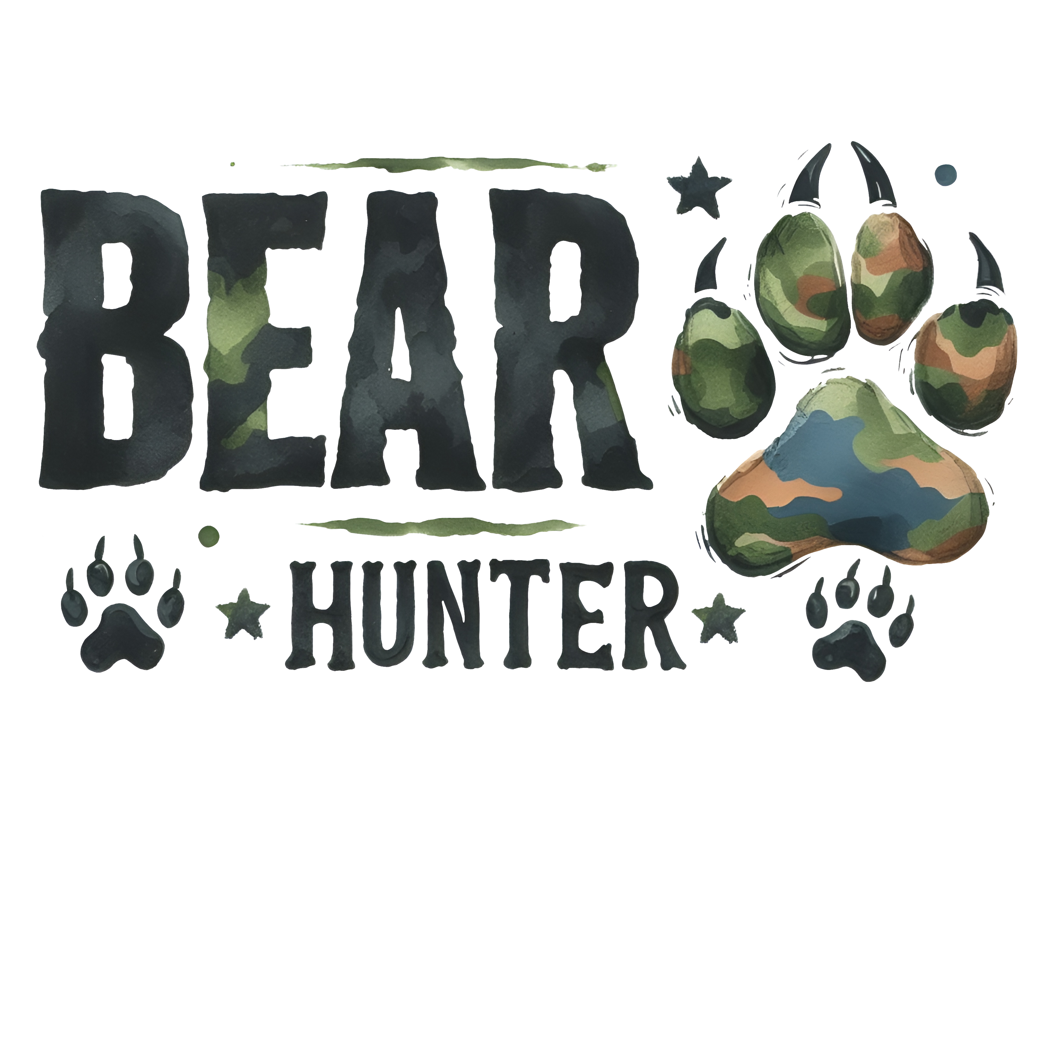 Bear Hunter Paws