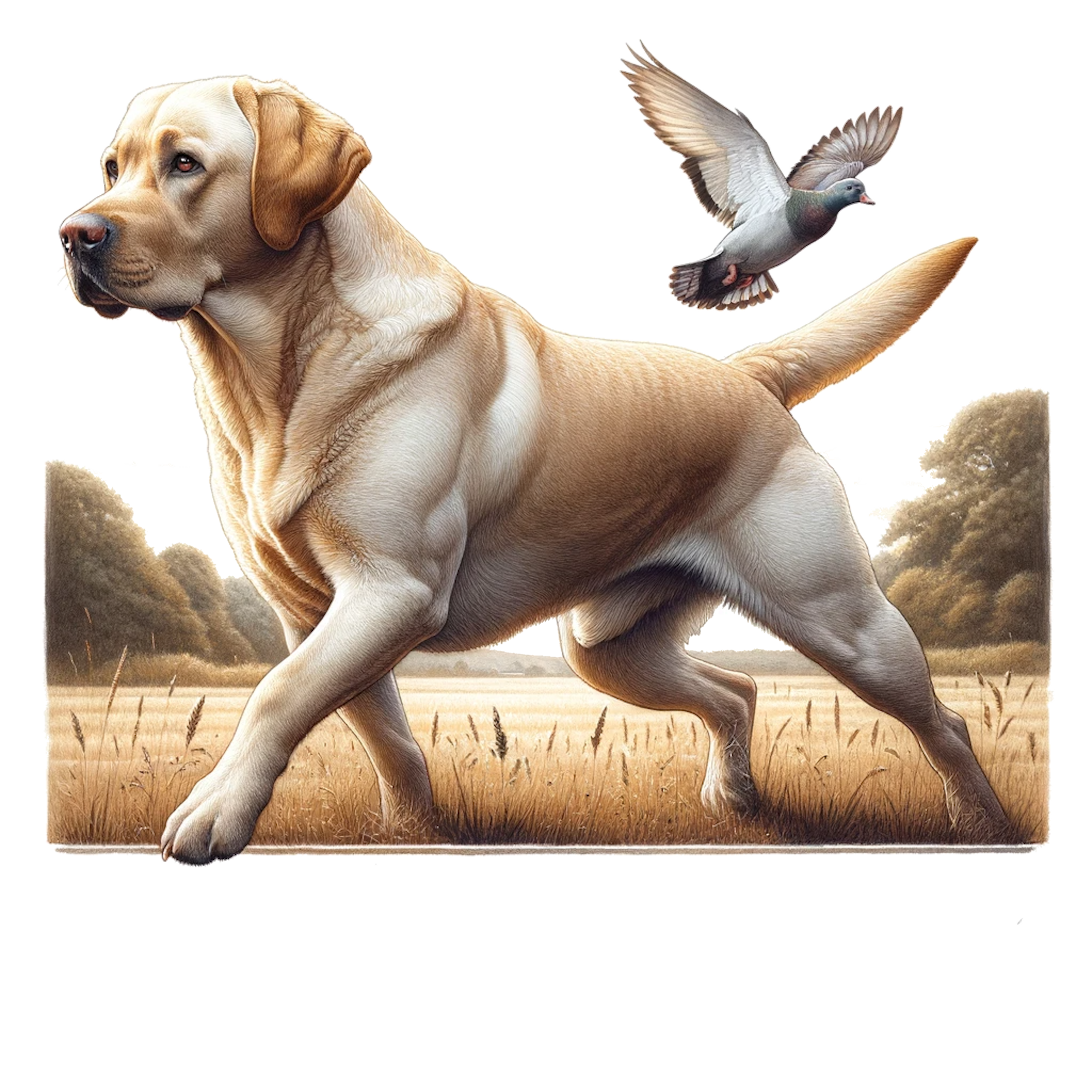 Dove Yellow Lab