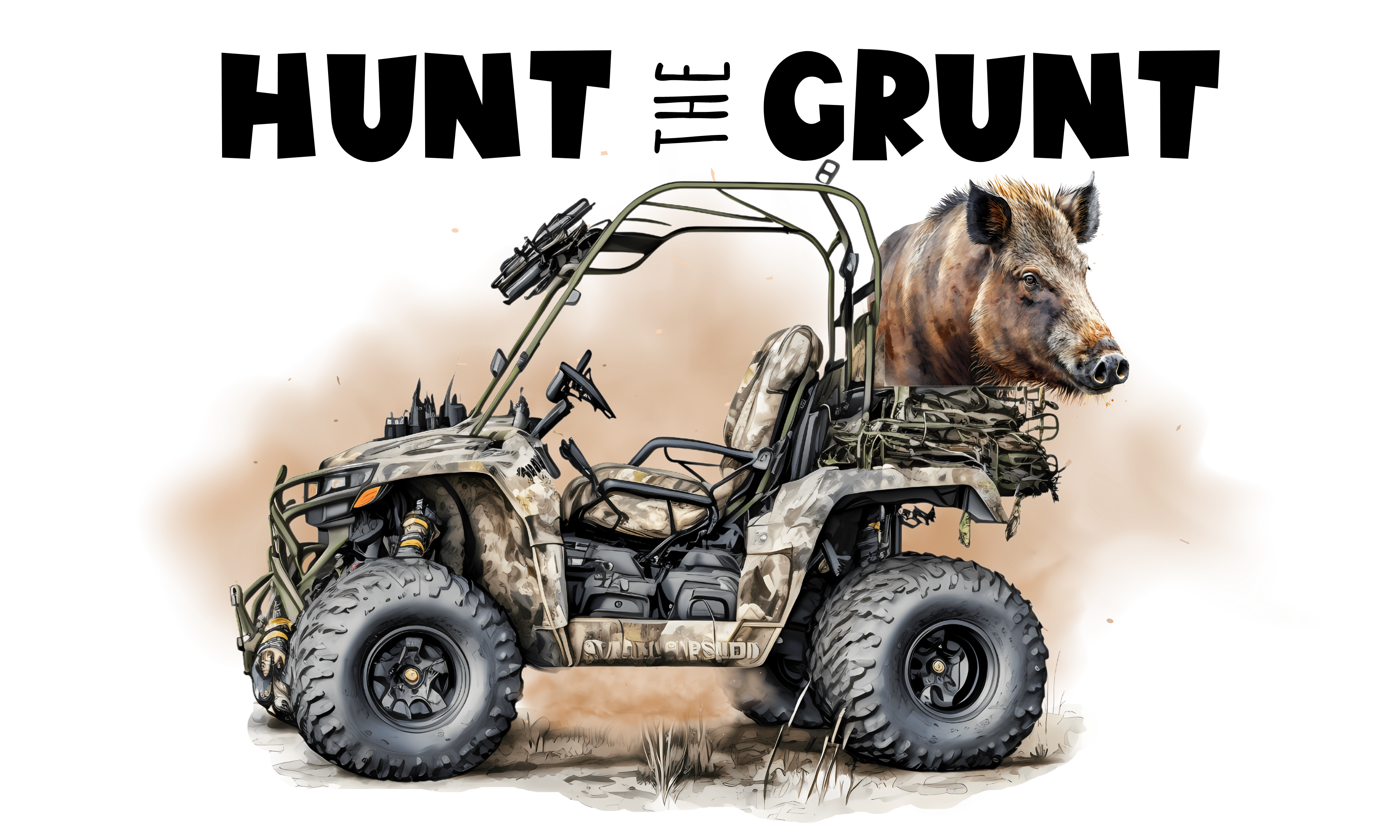 Hunt The Grunt Hog And ATV