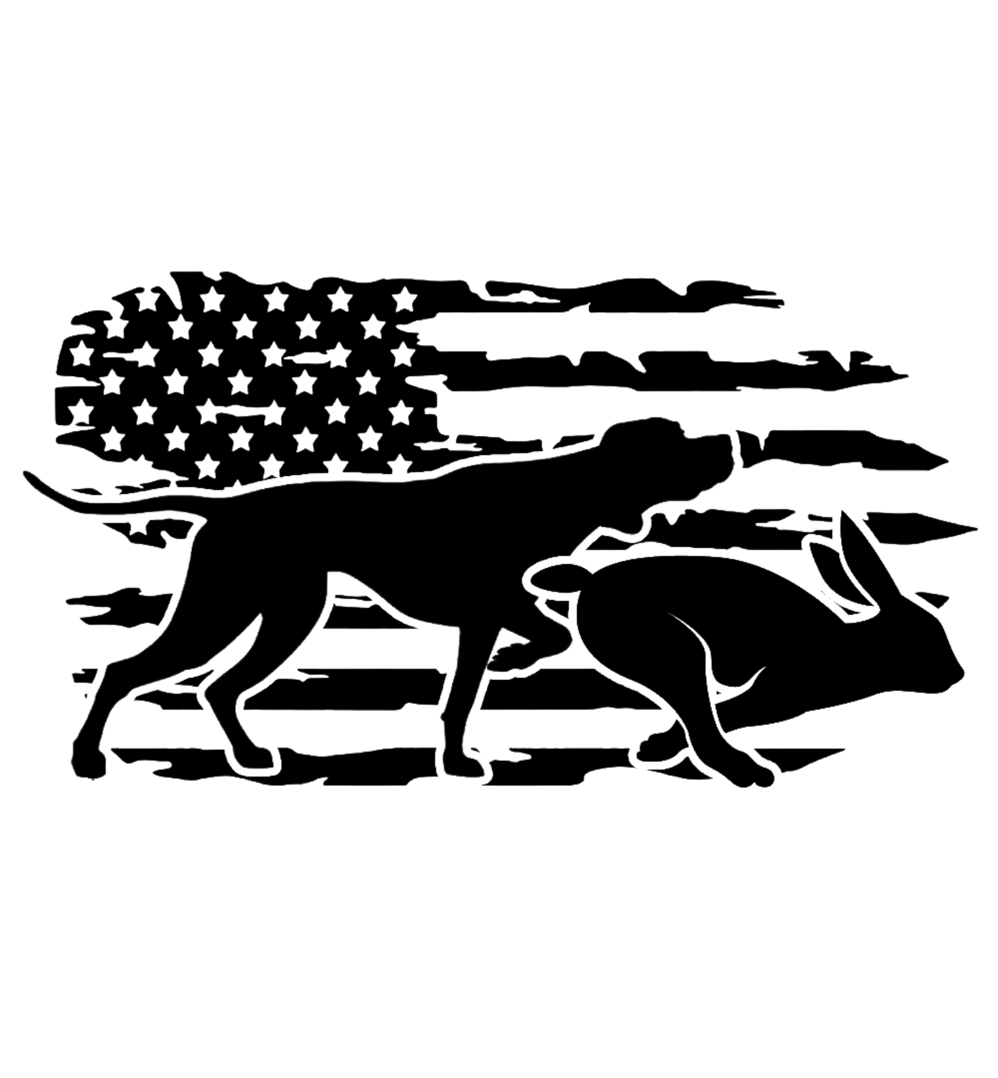 Rabbit Hunting Flag