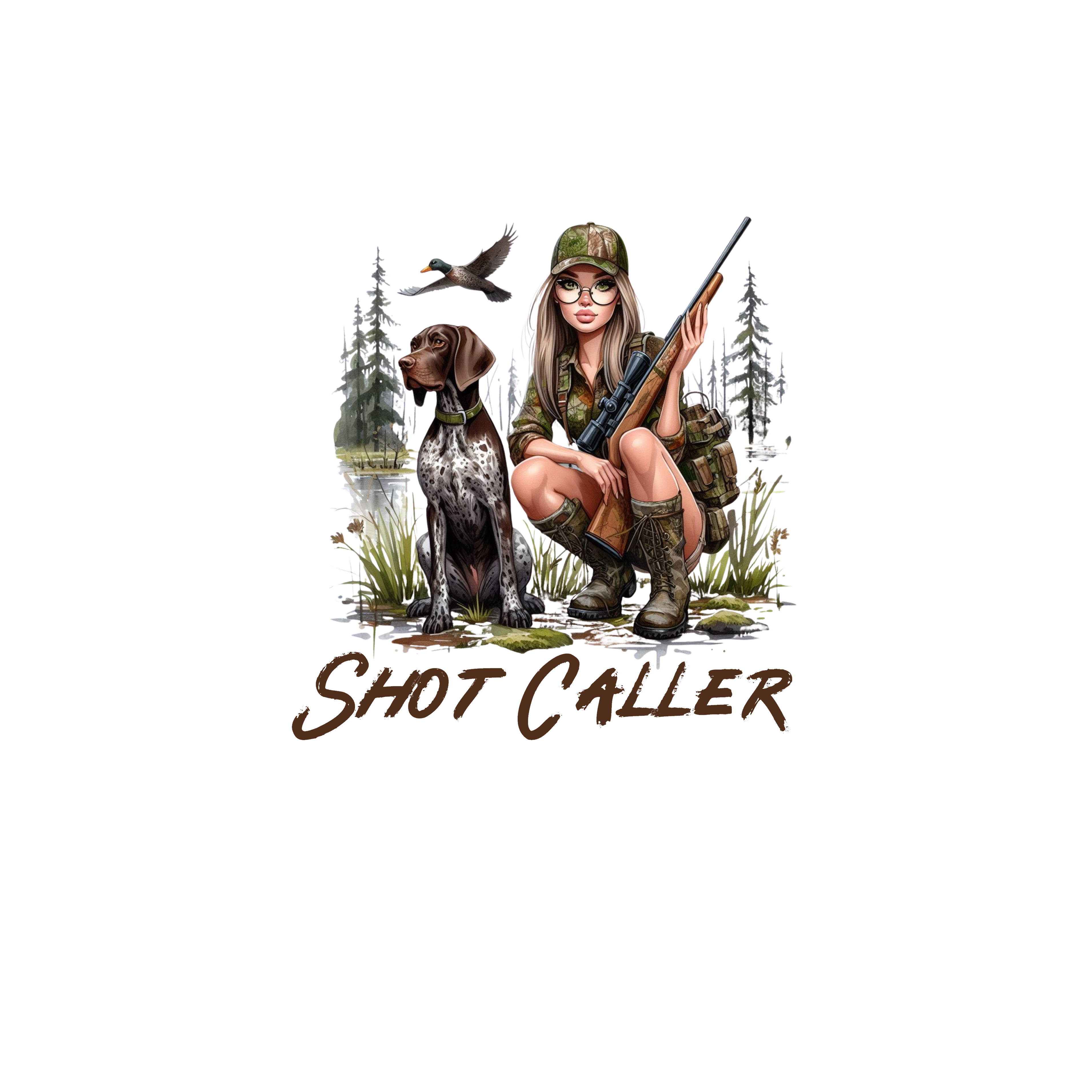 Shot Caller Girl And Dog