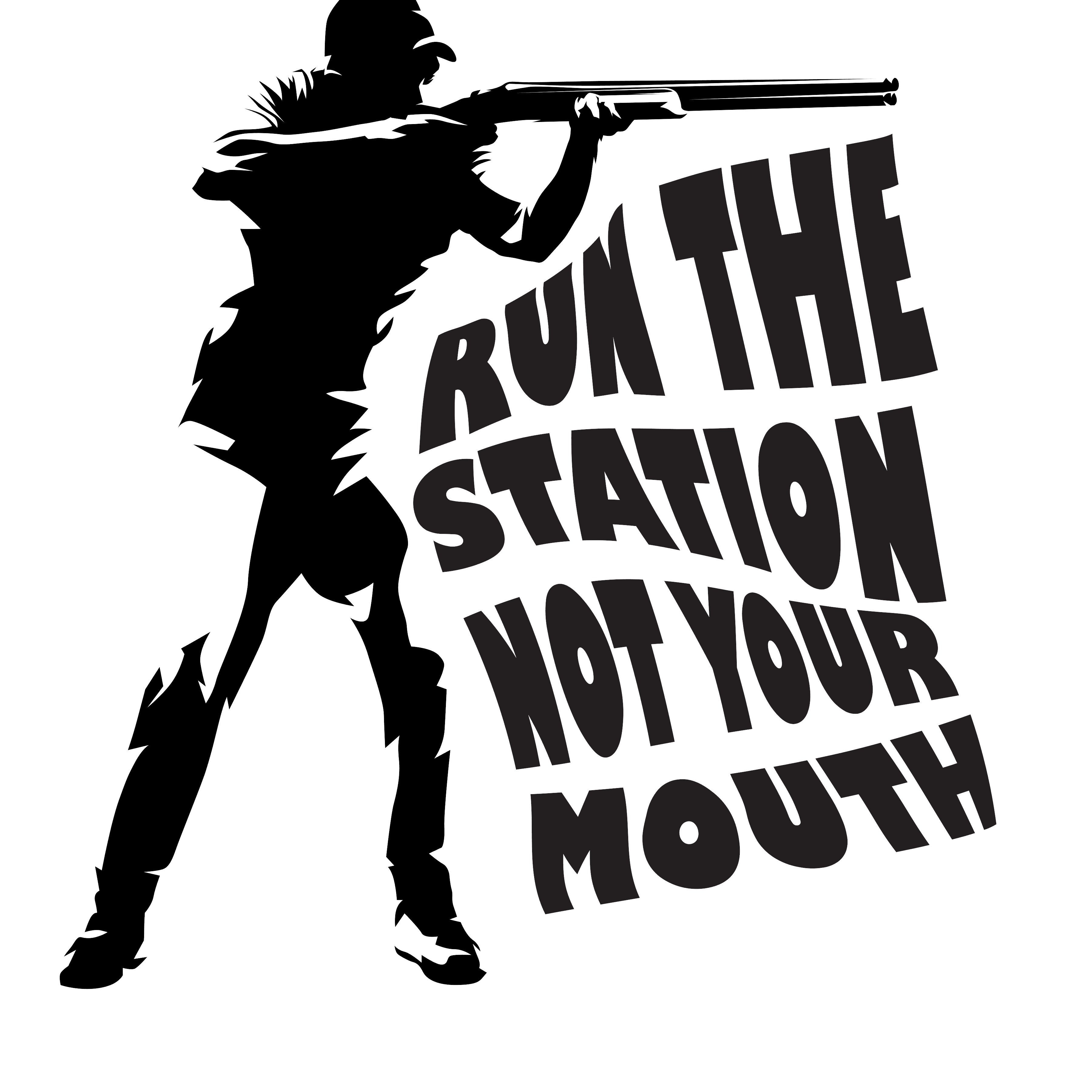 Skeet Shooter Silhouette