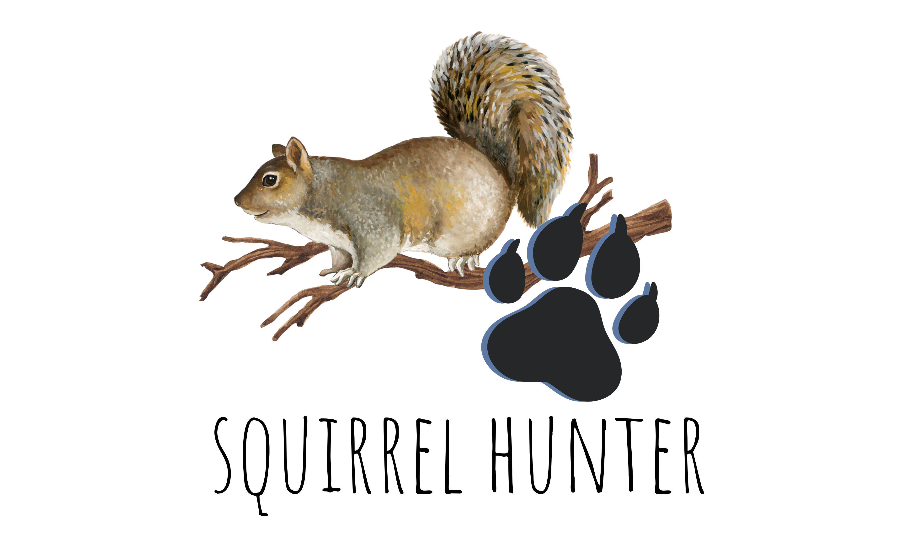 Squirrel Hunter Paws